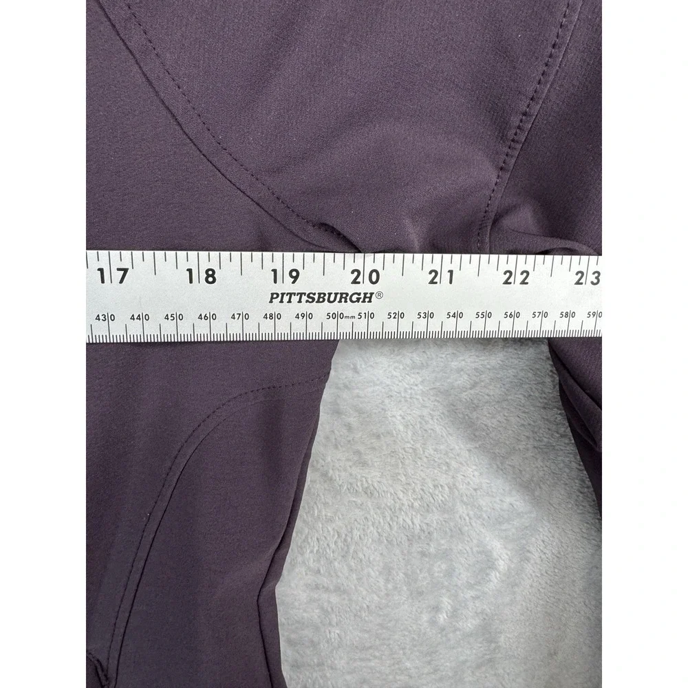 North Face Nimble Softshell Slim Fit Jacket Purple Full Zip Jacket TNF Women's L - Picture 4 of 5